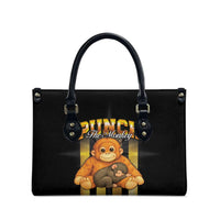Punch The Monkey Leather Bag Team Punch Monkey