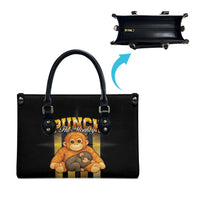 Punch The Monkey Leather Bag Team Punch Monkey