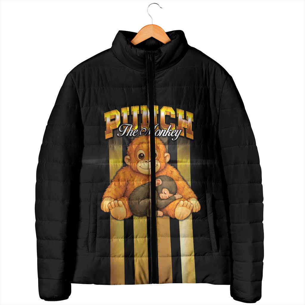 Punch The Monkey Padded Jacket Team Punch Monkey