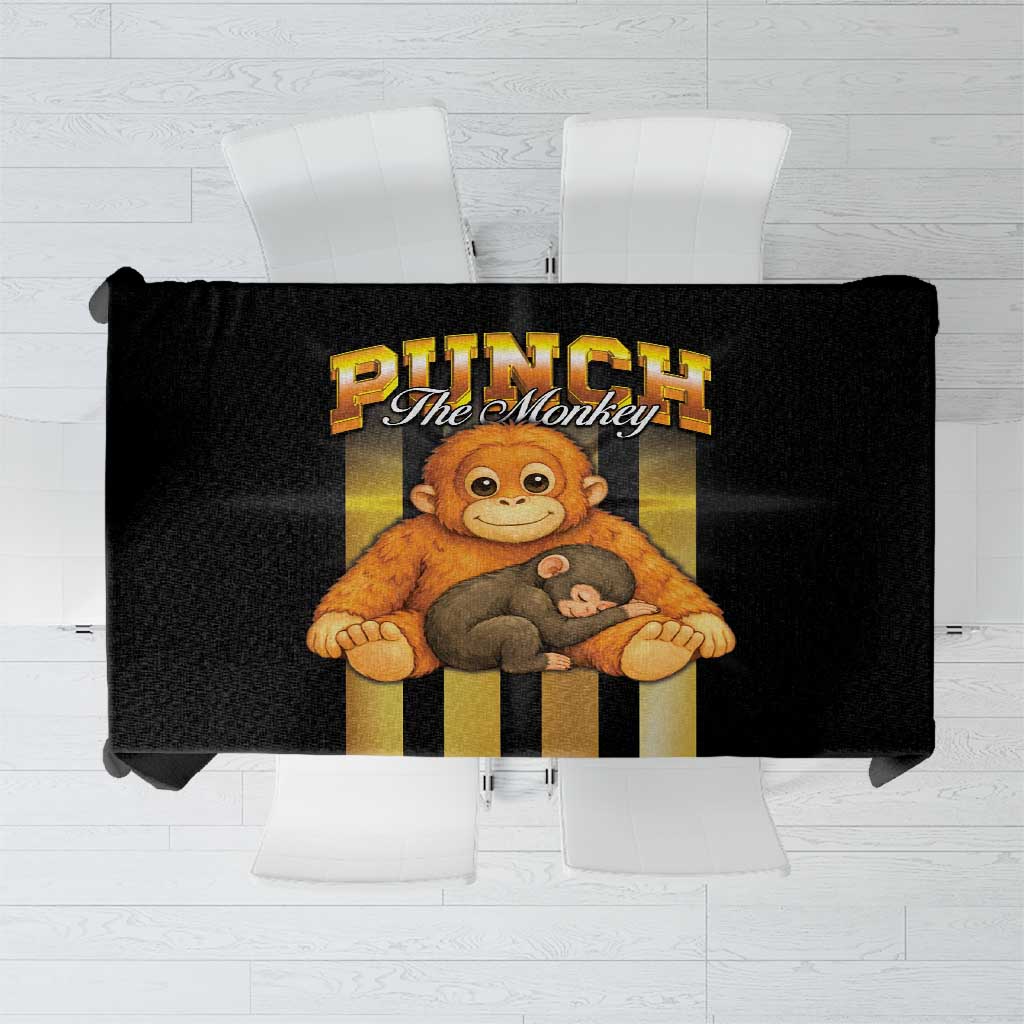 Punch The Monkey Tablecloth Team Punch Monkey