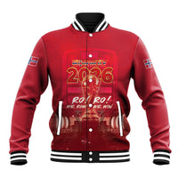 Custom Norge Football 2026 Baseball Jacket Glorious Victory