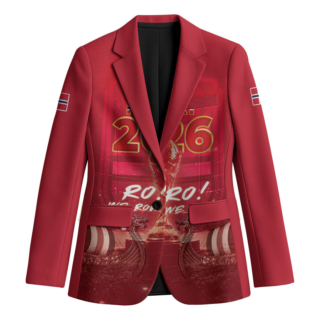 Custom Norge Football 2026 Blazer Glorious Victory