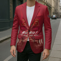 Custom Norge Football 2026 Blazer Glorious Victory