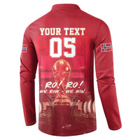 Custom Norge Football 2026 Button Sweatshirt Glorious Victory