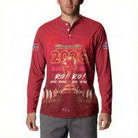 Custom Norge Football 2026 Button Sweatshirt Glorious Victory