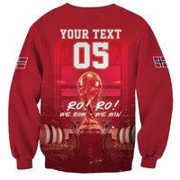 Custom Norge Football 2026 Sweatshirt Glorious Victory