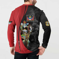 Antigua And Barbuda 1981 Button Sweatshirt Happy Independence Day - Wonder Print Shop