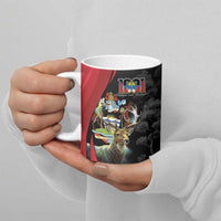 Antigua And Barbuda 1981 Ceramic Mug Happy Independence Day - Wonder Print Shop