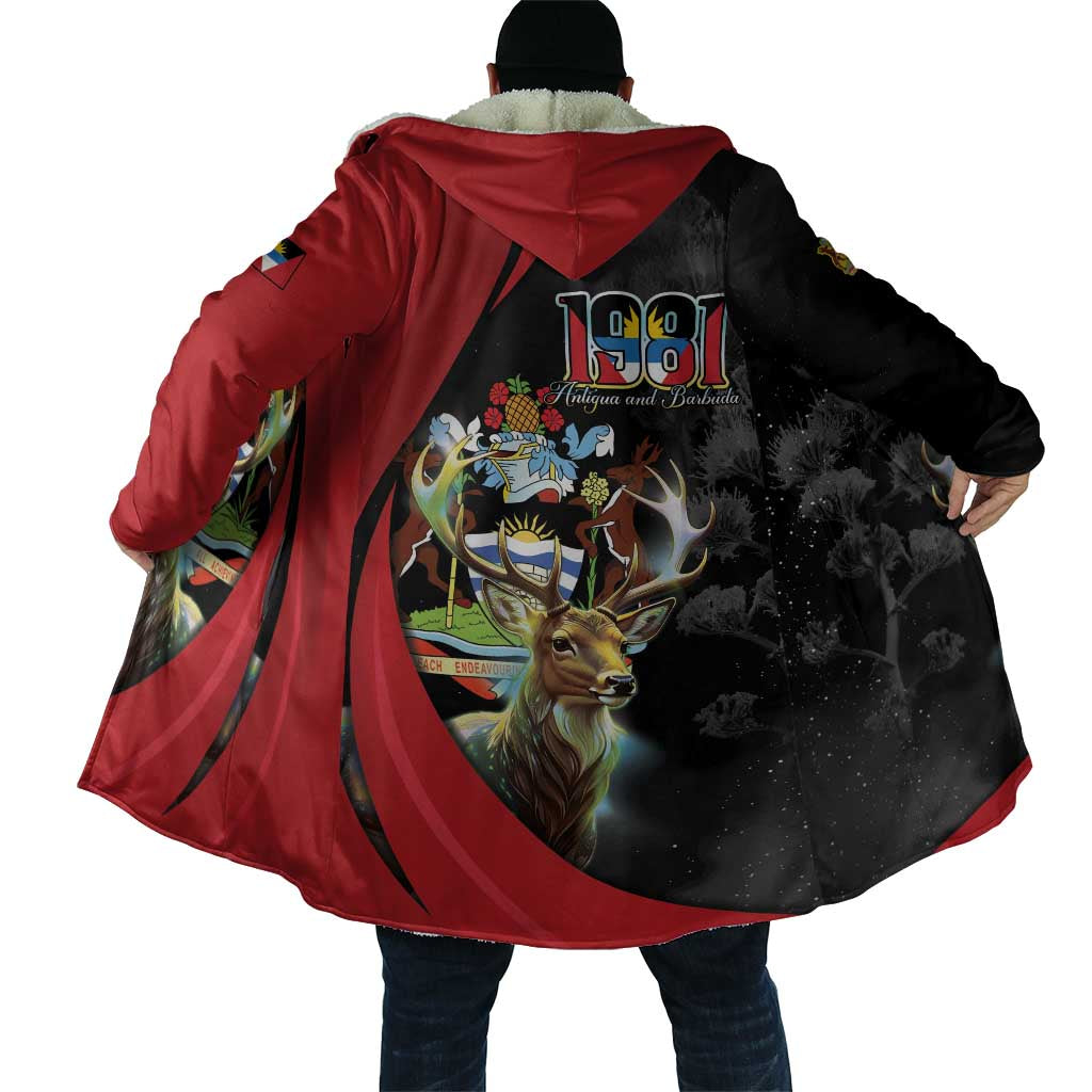 Antigua And Barbuda 1981 Cloak Happy Independence Day - Wonder Print Shop