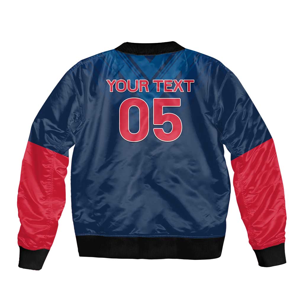 Custom Thailand Football Bomber Jacket Go Champions - Wonder Print Shop