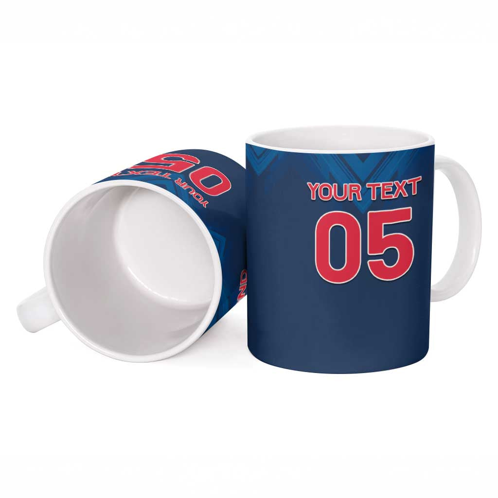 Custom Thailand Football Ceramic Mug Go Champions - Wonder Print Shop