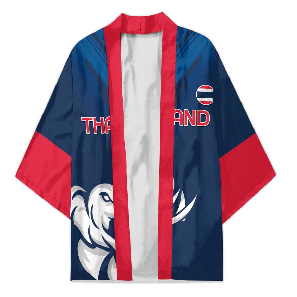 Custom Thailand Football Kimono Go Champions - Wonder Print Shop