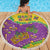 Mardi Gras Is In Our Soul Beach Blanket Glitter Style