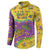 Mardi Gras Is In Our Soul Button Sweatshirt Glitter Style