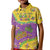 Mardi Gras Is In Our Soul Kid Polo Shirt Glitter Style