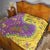 Mardi Gras Is In Our Soul Quilt Glitter Style LT05 - Wonder Print Shop