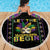 Funny Mardi Gras Beach Blanket Let The Shenanigans Begin