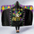 Funny Mardi Gras Hooded Blanket Let The Shenanigans Begin