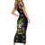 Funny Mardi Gras Short Sleeve Bodycon Dress Let The Shenanigans Begin LT05 - Wonder Print Shop