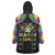 Funny Mardi Gras Wearable Blanket Hoodie Let The Shenanigans Begin