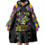 Funny Mardi Gras Wearable Blanket Hoodie Let The Shenanigans Begin