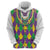 Mardi Gras Hoodie Cosplay Costume Glitter Style