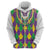 Mardi Gras Hoodie Cosplay Costume Glitter Style