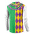 Mardi Gras Button Sweatshirt Cosplay Costume