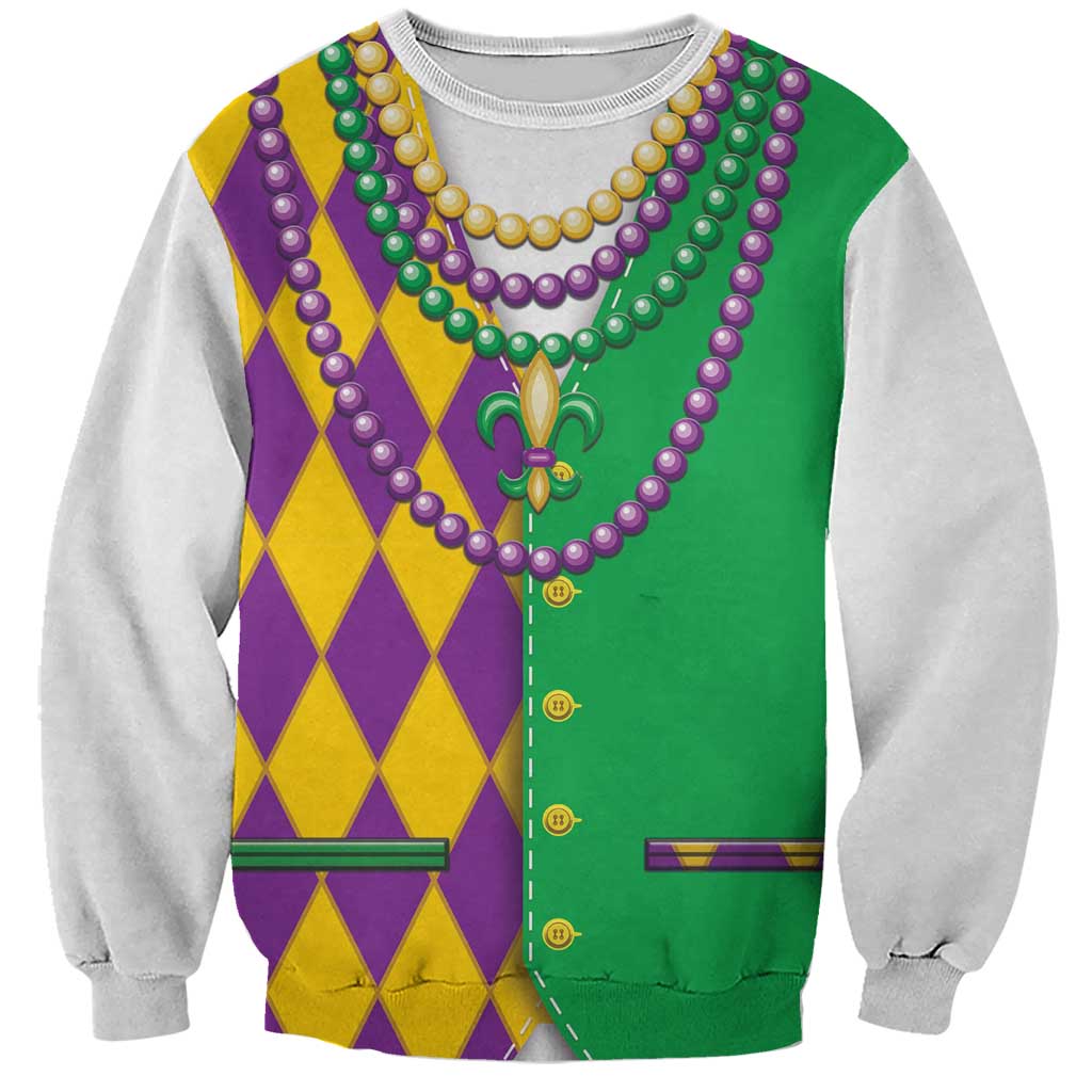 Mardi Gras Sweatshirt Cosplay Costume LT05 - Wonder Print Shop