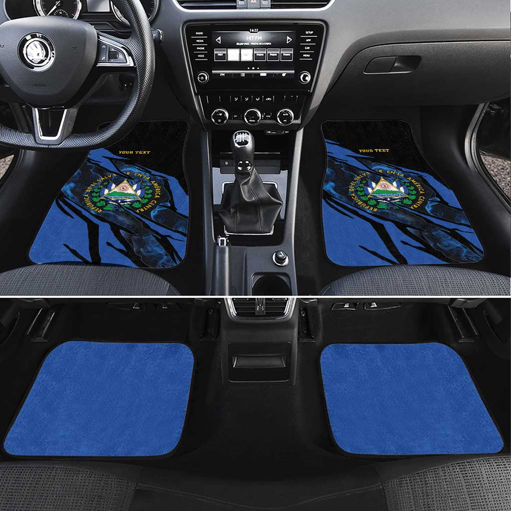 El Salvador Car Mats Coat Of Arm Special Style