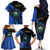 Personalised El Salvador Family Matching Off The Shoulder Long Sleeve Dress and Hawaiian Shirt Coat Of Arm Special Style