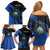 Personalised El Salvador Family Matching Off Shoulder Short Dress and Hawaiian Shirt Coat Of Arm Special Style