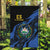 El Salvador Garden Flag Coat Of Arm Special Style