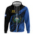 Personalised El Salvador Hoodie Coat Of Arm Special Style