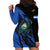 Personalised El Salvador Hoodie Dress Coat Of Arm Special Style