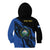 Personalised El Salvador Kid Hoodie Coat Of Arm Special Style