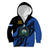 Personalised El Salvador Kid Hoodie Coat Of Arm Special Style