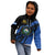 Personalised El Salvador Kid Hoodie Coat Of Arm Special Style