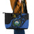 El Salvador Leather Tote Bag Coat Of Arm Special Style