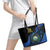 El Salvador Leather Tote Bag Coat Of Arm Special Style