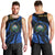 Personalised El Salvador Men Tank Top Coat Of Arm Special Style