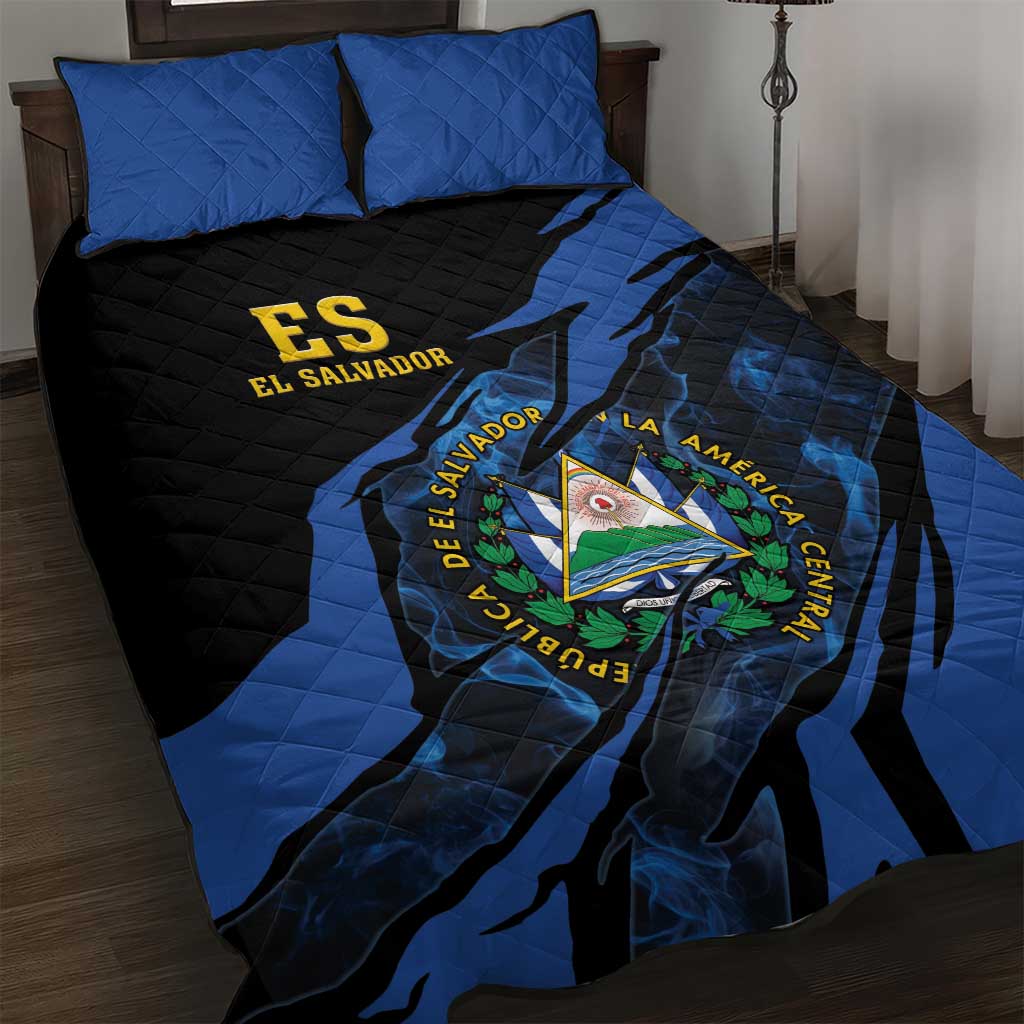 El Salvador Quilt Bed Set Coat Of Arm Special Style