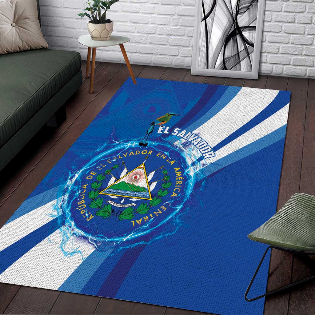 El Salvador Area Rug Torogoz Bird Salvadoran Pride