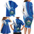 Personalised El Salvador Family Matching Long Sleeve Bodycon Dress and Hawaiian Shirt Torogoz Bird Salvadoran Pride