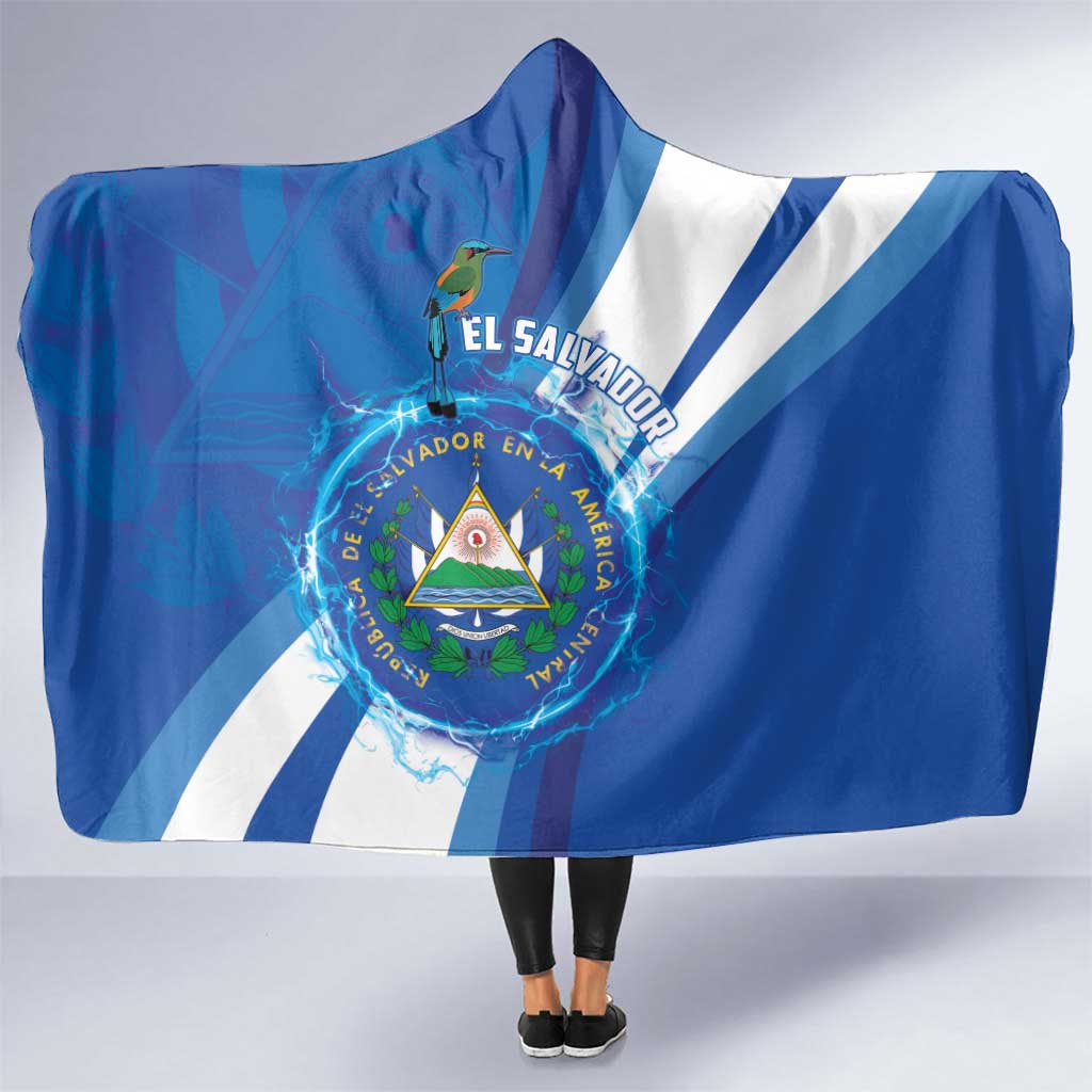 El Salvador Hooded Blanket Torogoz Bird Salvadoran Pride