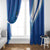 El Salvador Window Curtain Torogoz Bird Salvadoran Pride