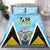 Saint Lucia 758 Bedding Set With Coat Of Arms