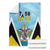 Saint Lucia 758 Blanket With Coat Of Arms