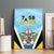 Saint Lucia 758 Canvas Wall Art With Coat Of Arms