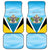 Saint Lucia 758 Car Mats With Coat Of Arms